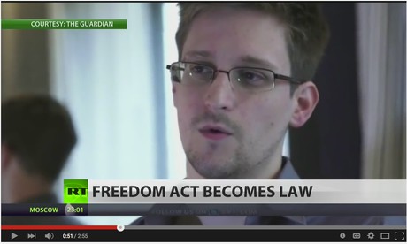 Edward Snowden Comments on USA Freedom Act Passage