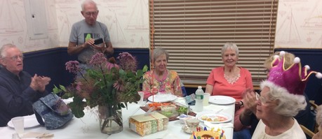 Trudie's Birthday at Awesome Seniors Meeting